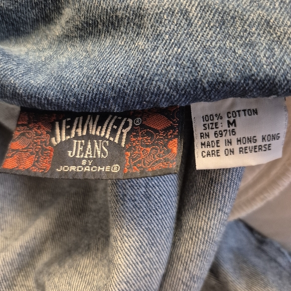 Vintage JeanJer Jean Jacket by Jordache - Picture 6 of 8